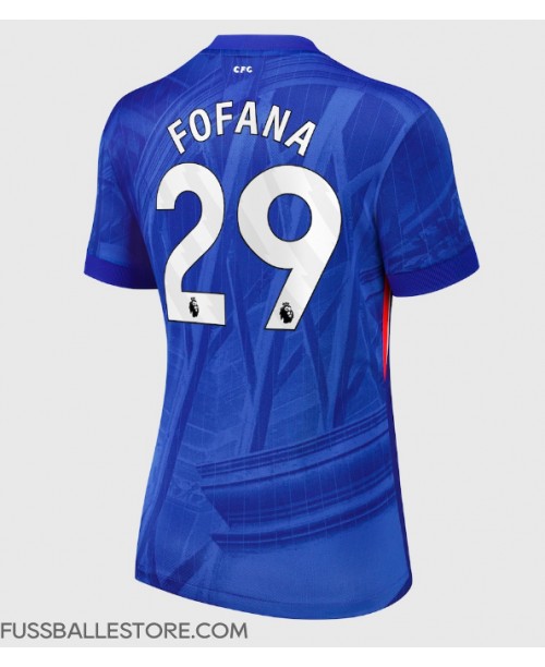 Günstige Chelsea Wesley Fofana #29 Heimtrikot Damen 2025-26 Kurzarm Günstige Chelsea Wesley Fofana #29 Heimtrikot Damen 2025-26 Kurzarm